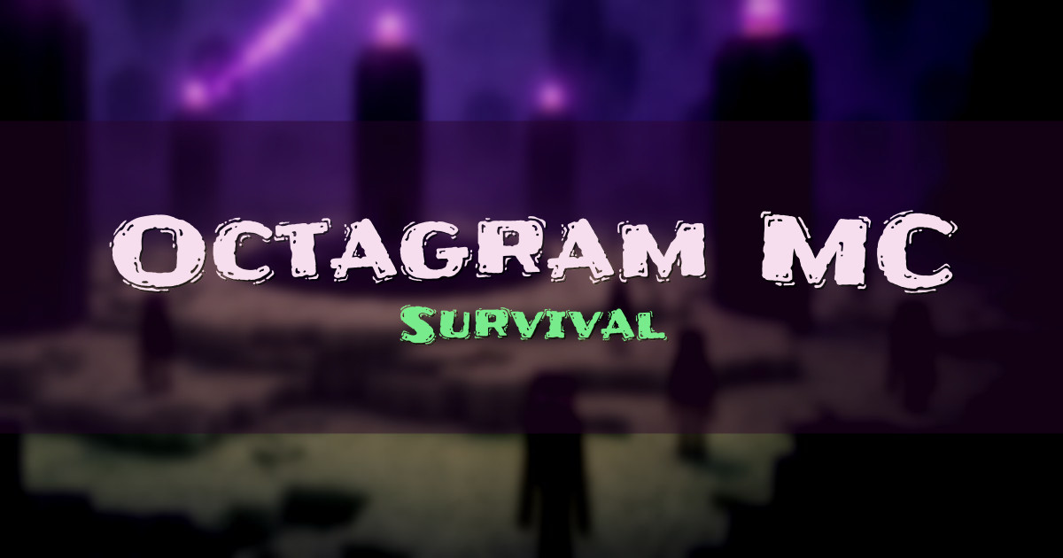 Octagram MC Survival Minecraft server