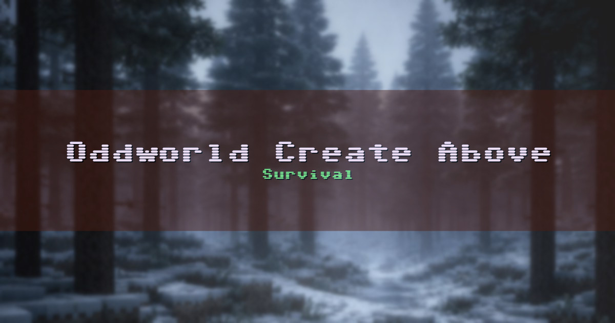 Oddworld Create Above and Beyond Survival Minecraft server