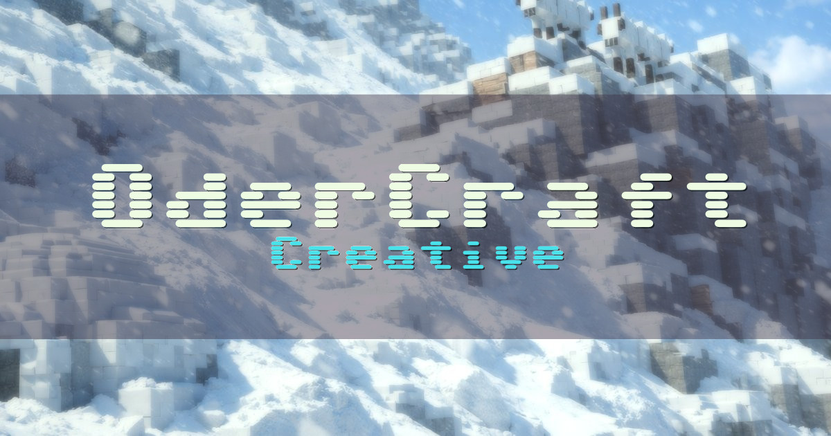 OderCraft Creative Minecraft server