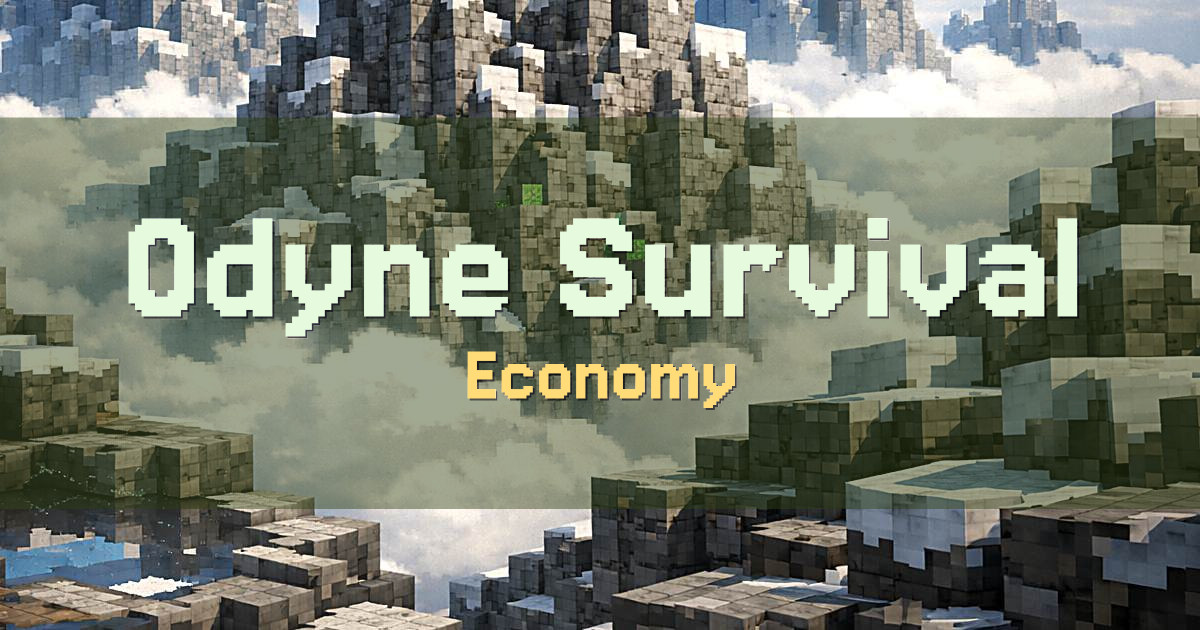 Odyne Survival Economy Minecraft server