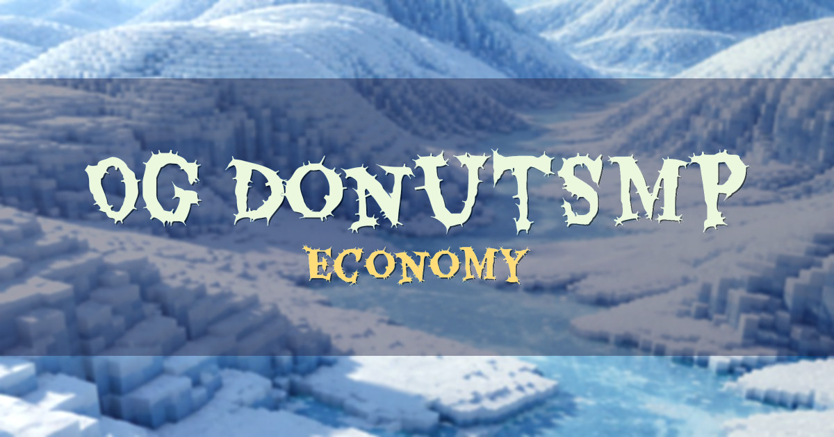 OG DonutSMP Economy Minecraft server