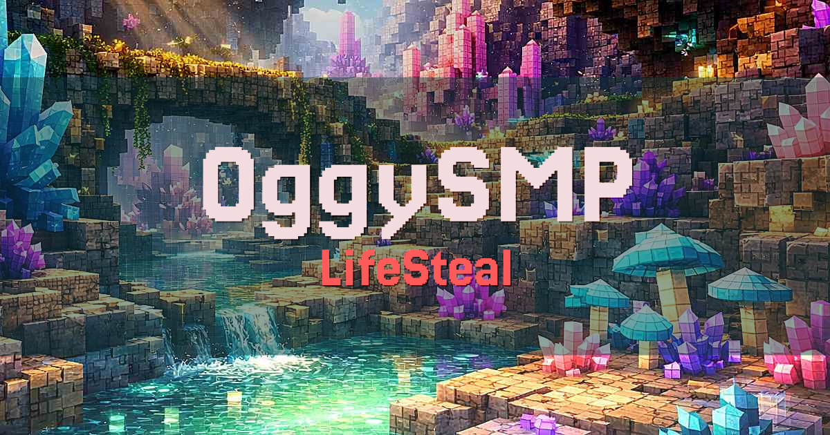 OggySMP LifeSteal Minecraft server