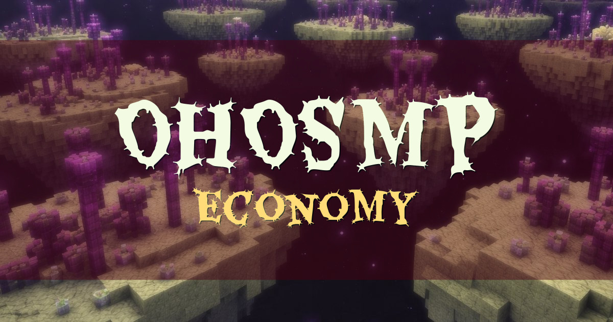 OHOSMP Economy Minecraft server