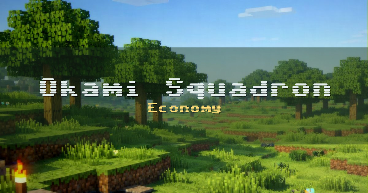 Okami Squadron Economy Minecraft server