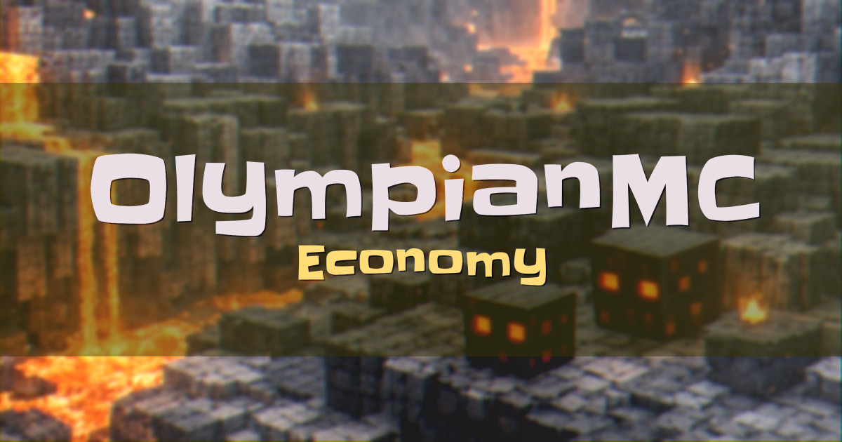 OlympianMC Economy Minecraft server