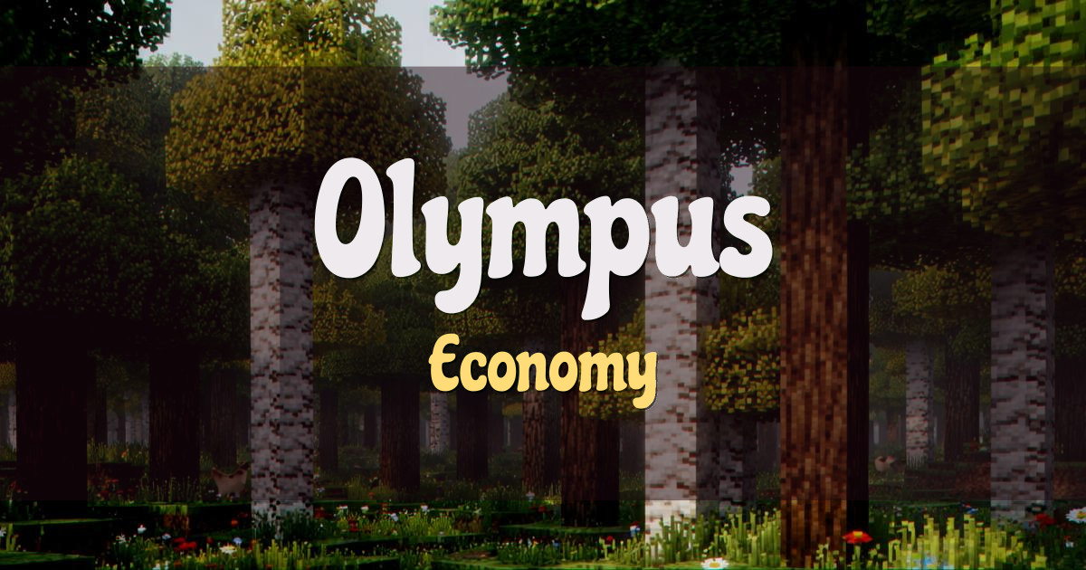 Olympus Economy Minecraft server