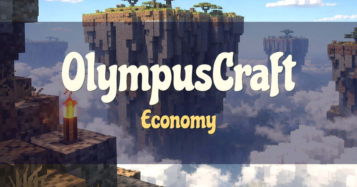 OlympusCraft Economy Minecraft server