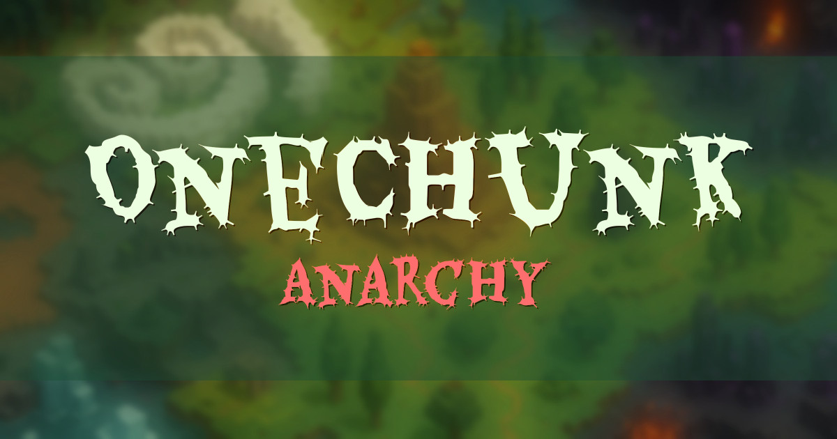 OneChunk Anarchy Minecraft server