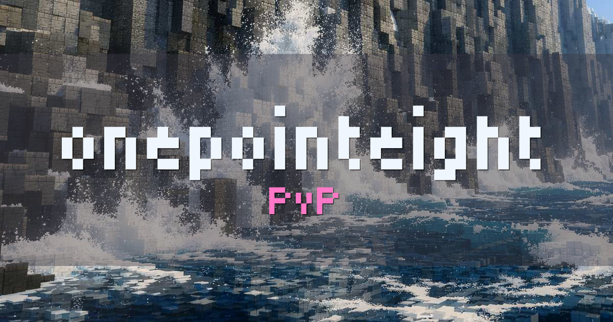 onepointeight PvP Minecraft server