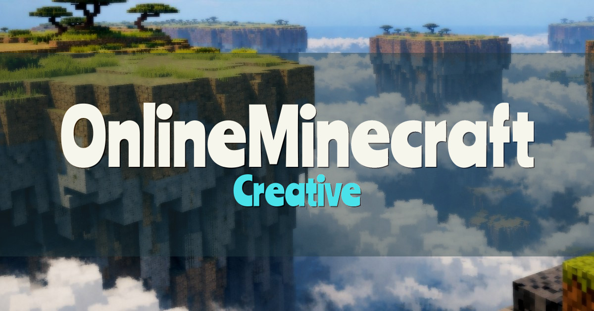 OnlineMinecraft Creative Minecraft server