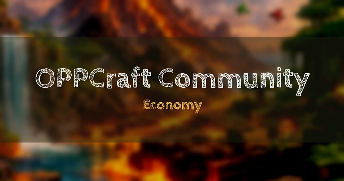 OPPCraft Community Server Economy Minecraft server