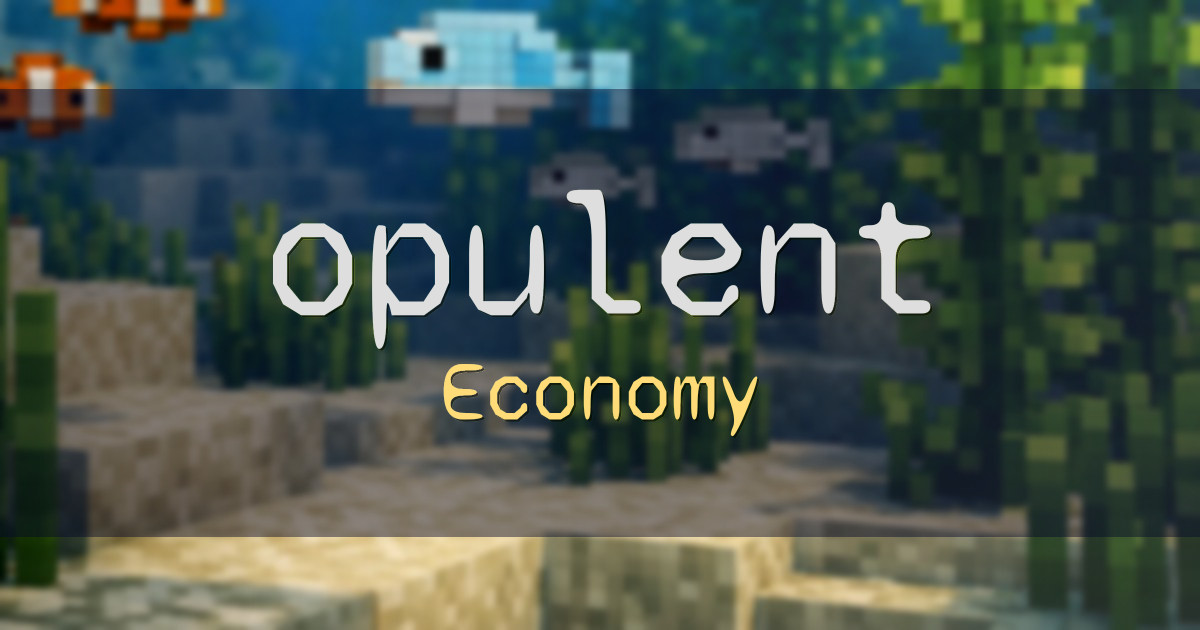 opulent Economy Minecraft server