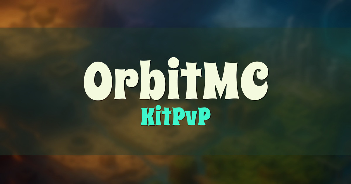 OrbitMC KitPvP Minecraft server