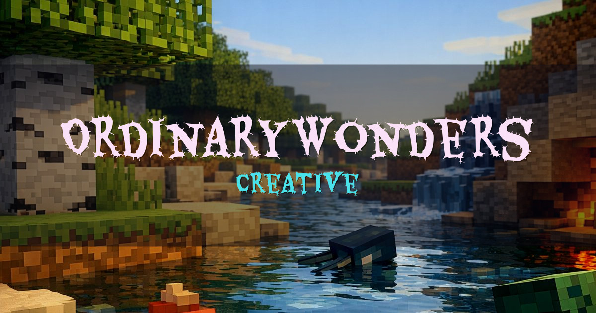 OrdinaryWonders Creative Minecraft server