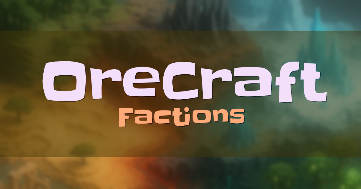 OreCraft Factions Minecraft server