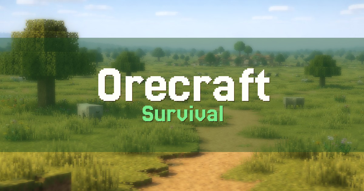 Orecraft Survival Minecraft server