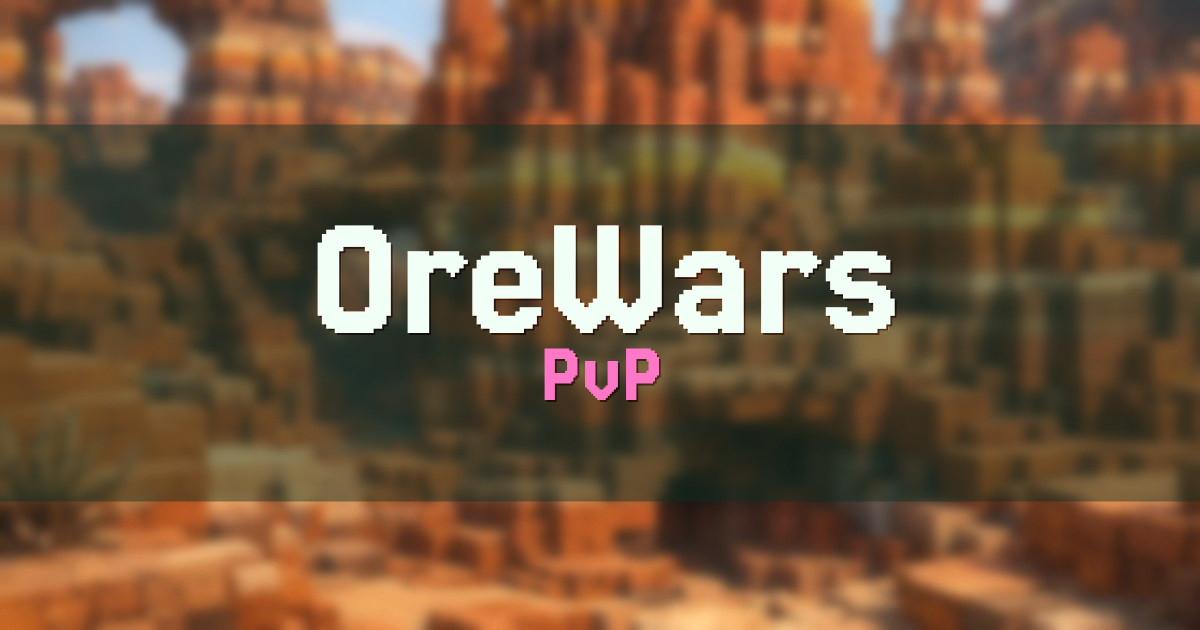 OreWars PvP Minecraft server