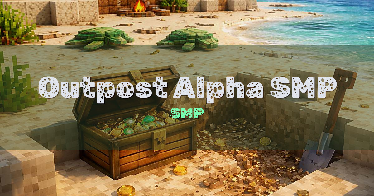 Outpost Alpha SMP Survival Minecraft server