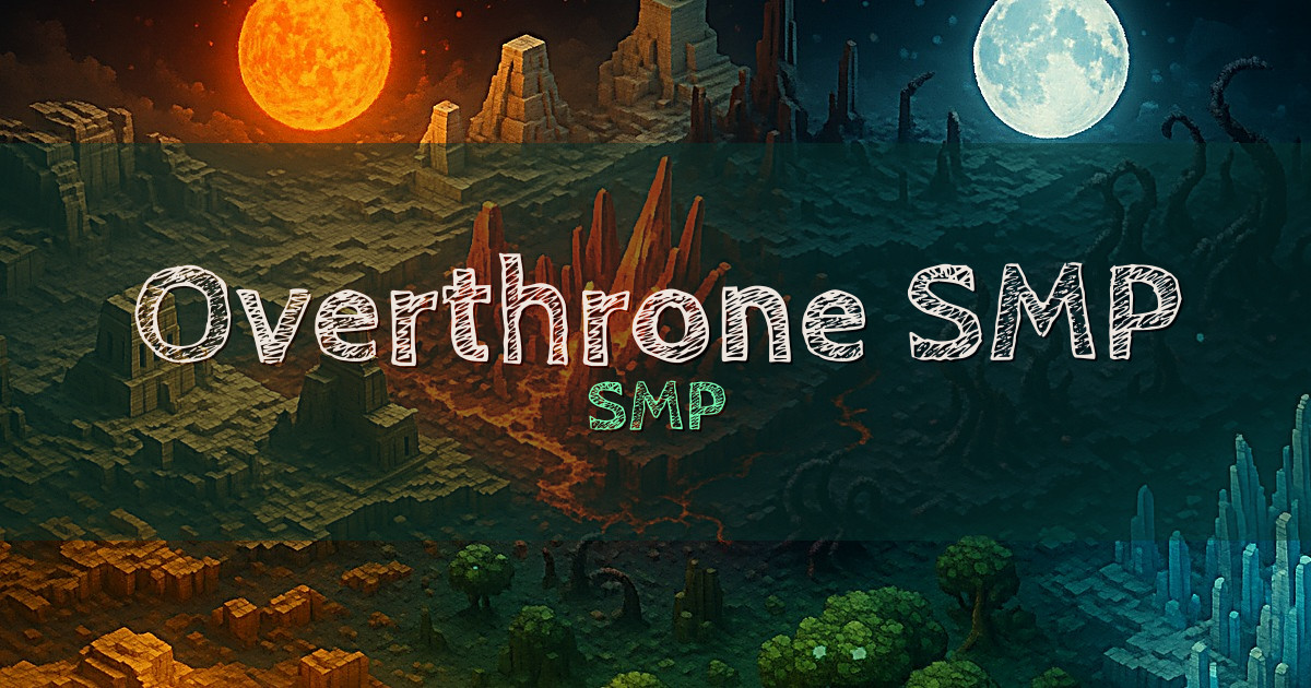 Overthrone SMP Survival Minecraft server