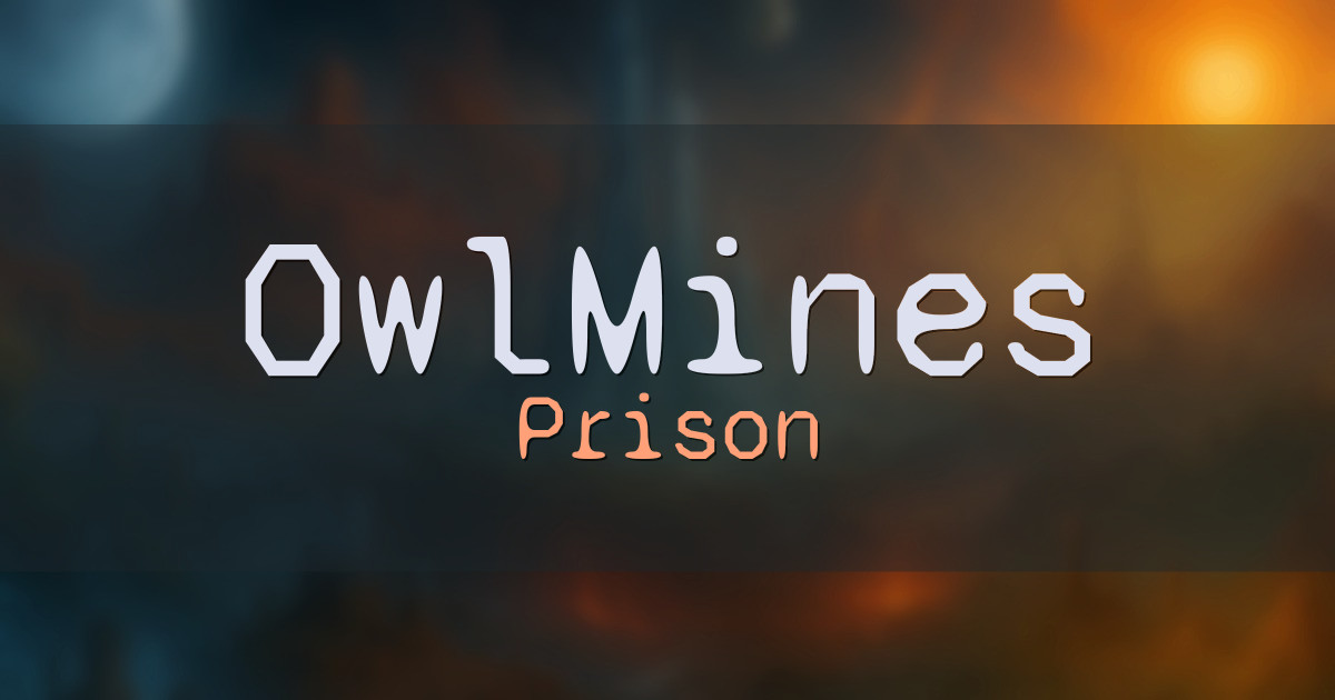 OwlMines Prison Minecraft server