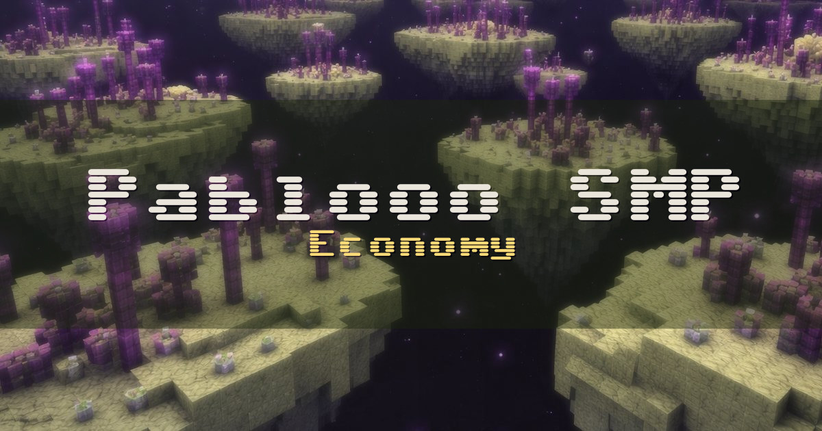 Pablooo SMP Economy Minecraft server