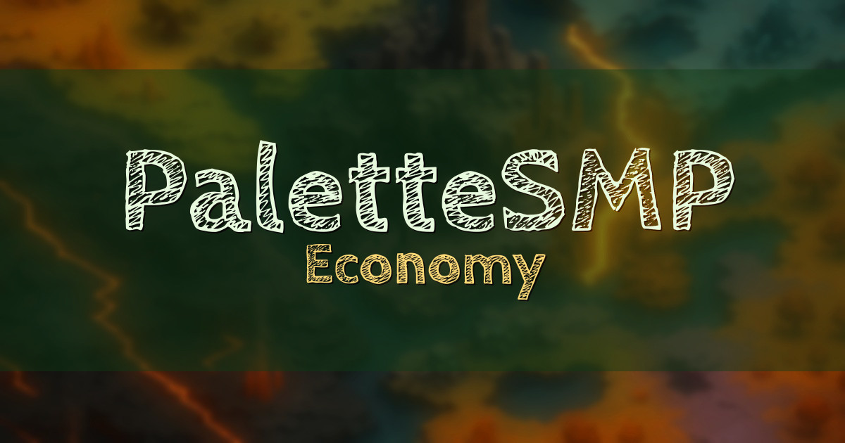 PaletteSMP Economy Minecraft server