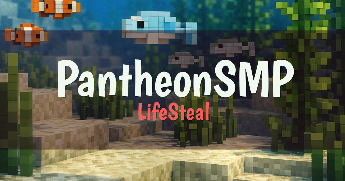 PantheonSMP LifeSteal Minecraft server