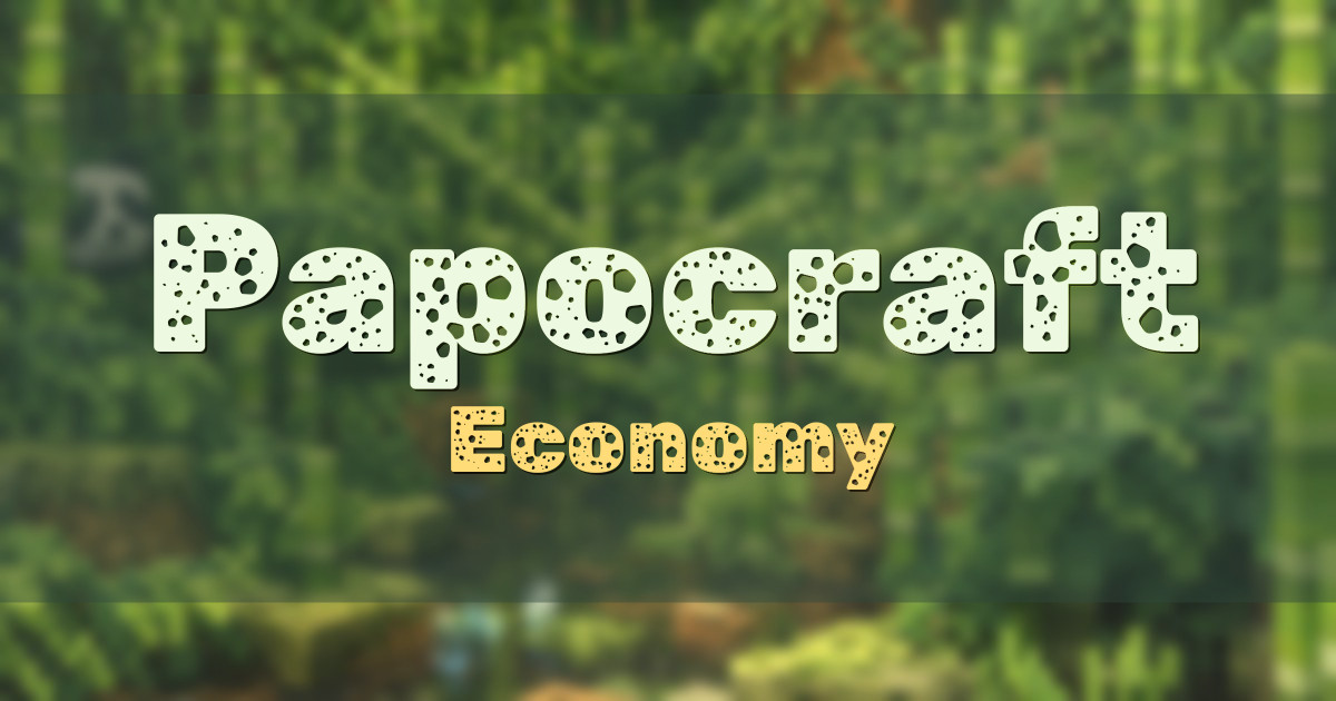 Papocraft Economy Minecraft server