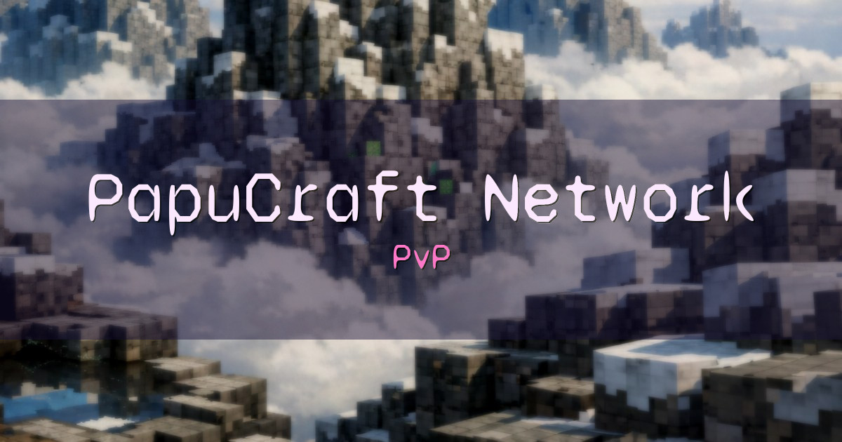 PapuCraft Network PvP Minecraft server