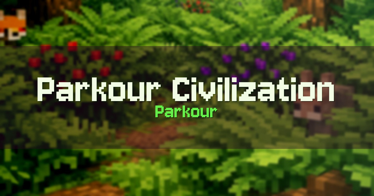 Parkour Civilization Roleplay Minecraft server