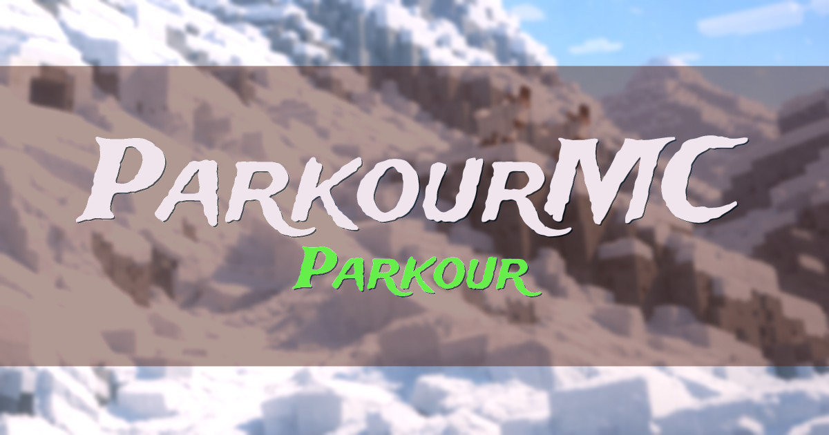 ParkourMC Survival Minecraft server
