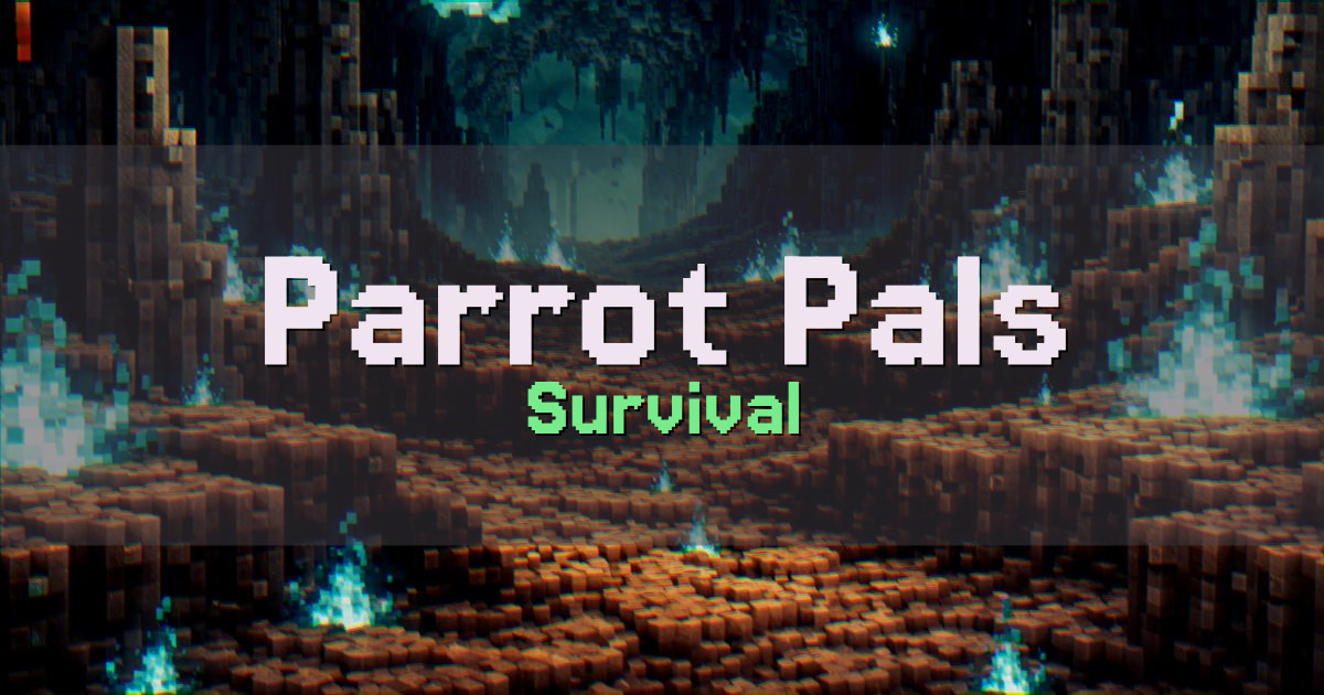 Parrot Pals Survival Minecraft server