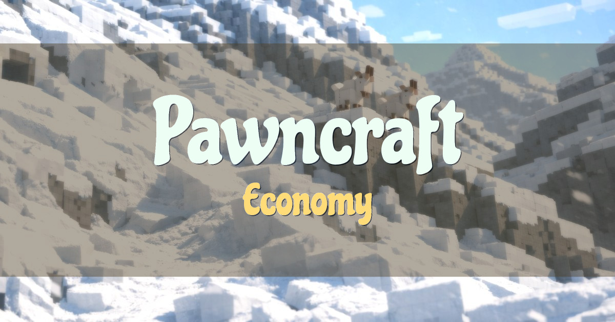 Pawncraft Economy Minecraft server