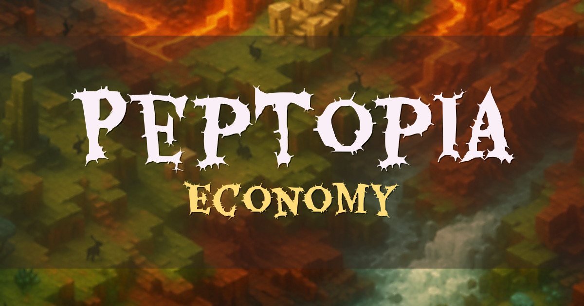 Peptopia Economy Minecraft server