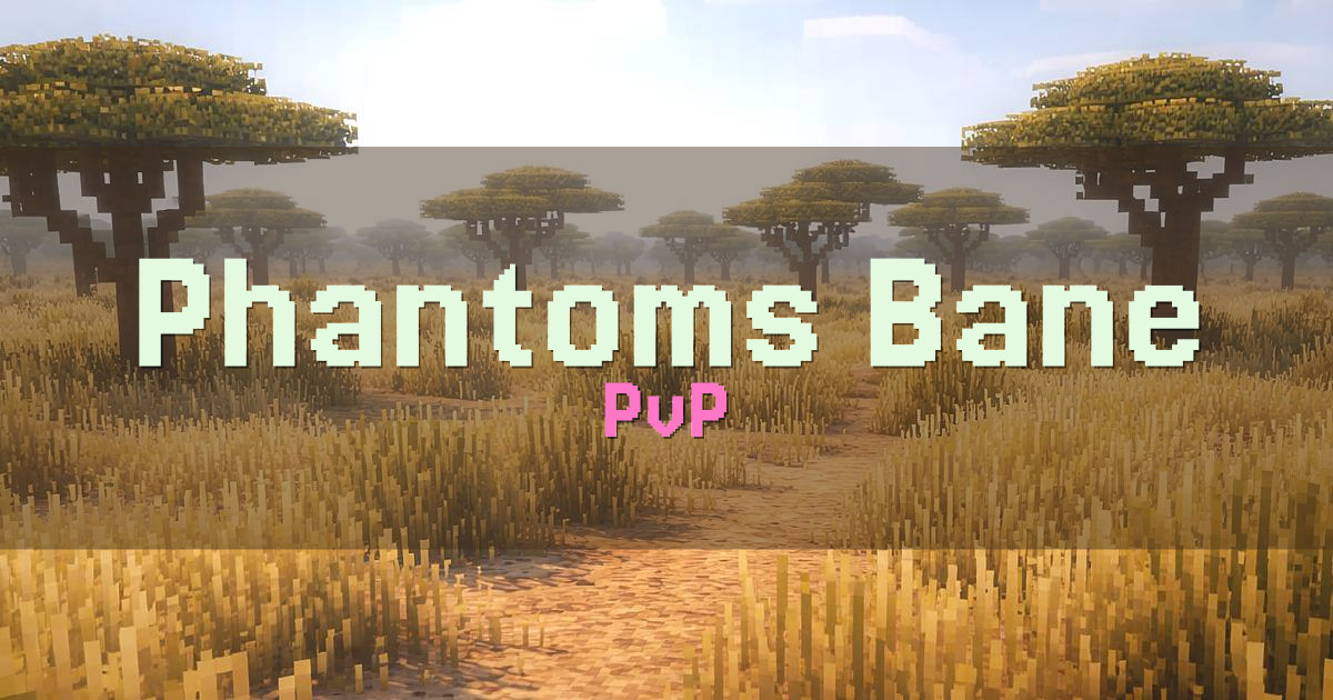 Phantoms Bane PvP Minecraft server