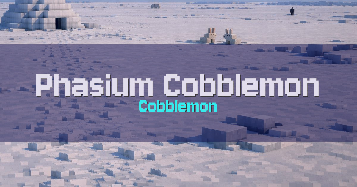 Phasium Cobblemon Modded Minecraft server