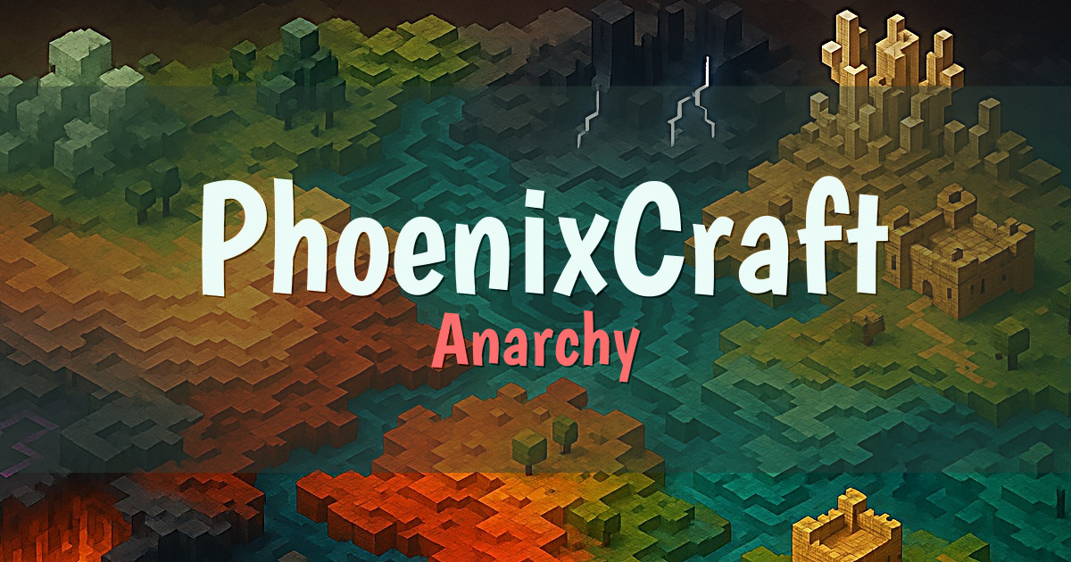 PhoenixCraft Anarchy Minecraft server