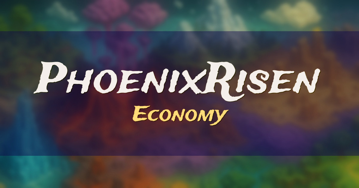 PhoenixRisen Economy Minecraft server