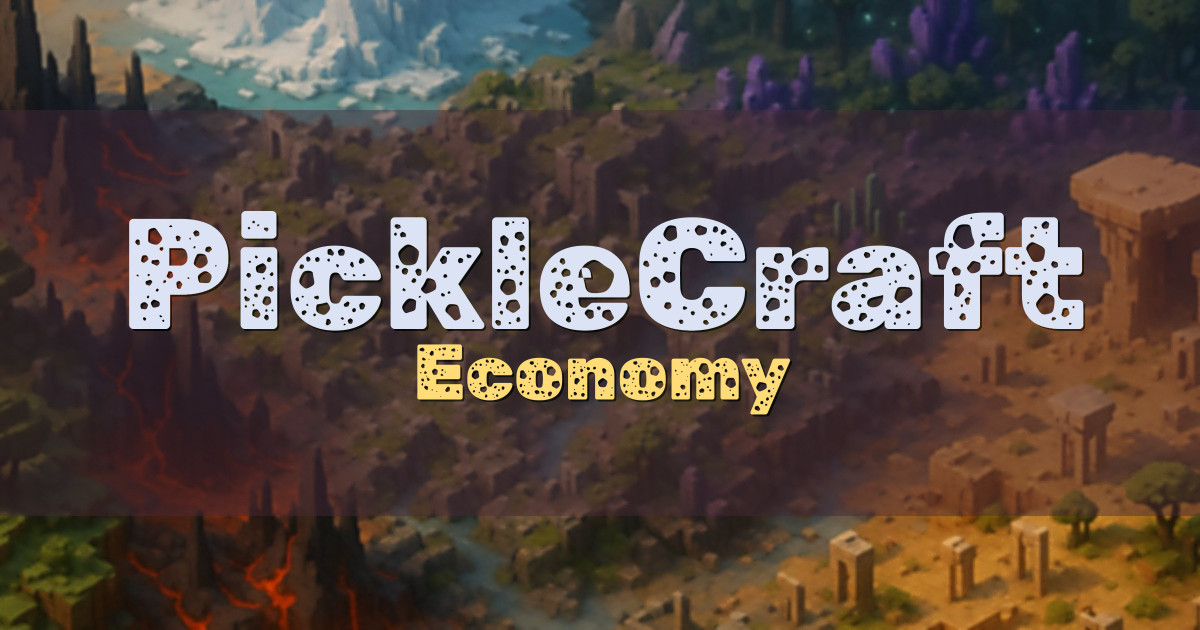 PickleCraft Economy Minecraft server