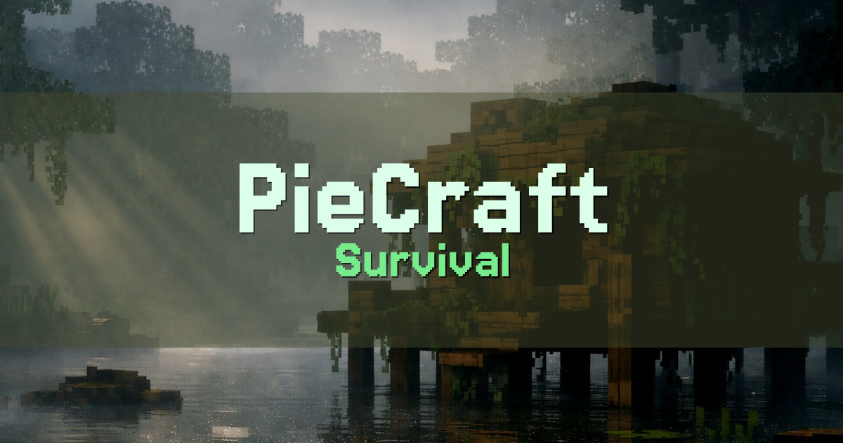 PieCraft Survival Minecraft server
