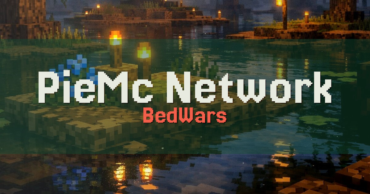 PieMc Network BedWars Minecraft server