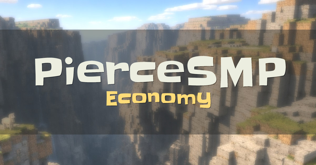 PierceSMP Economy Minecraft server