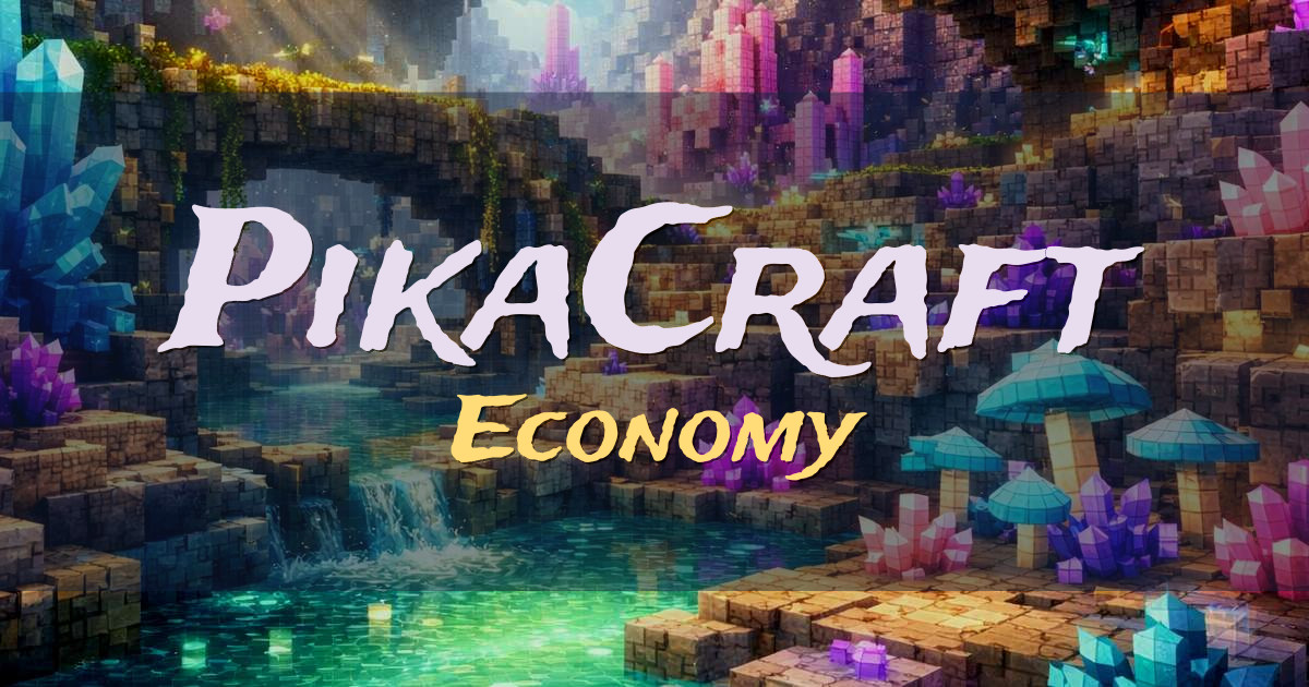PikaCraft Economy Minecraft server