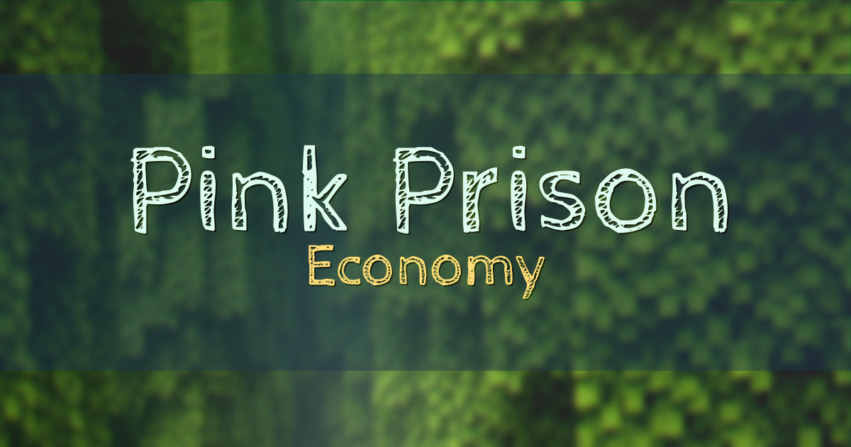 Pink Prison Economy Minecraft server
