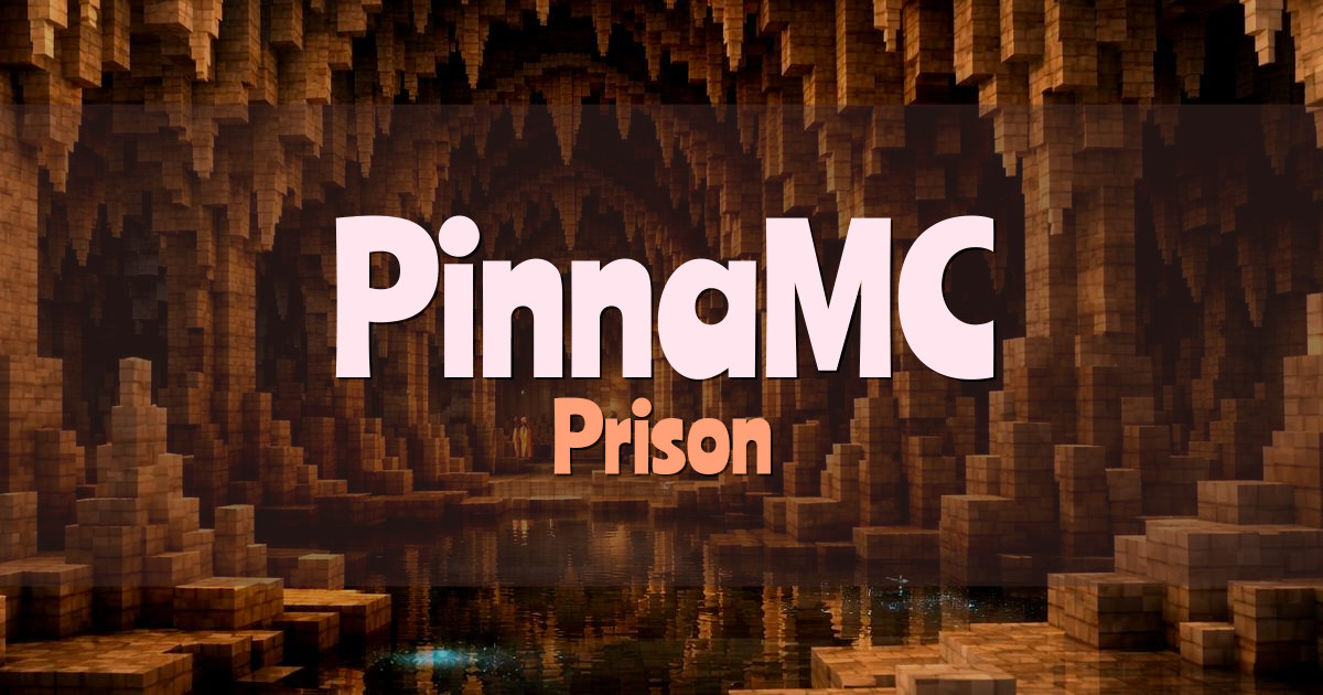 PinnaMC Prison Minecraft server