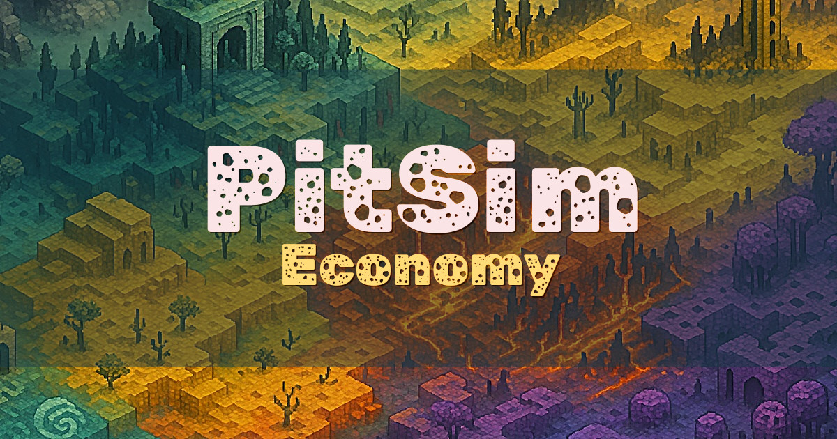 PitSim Economy Minecraft server