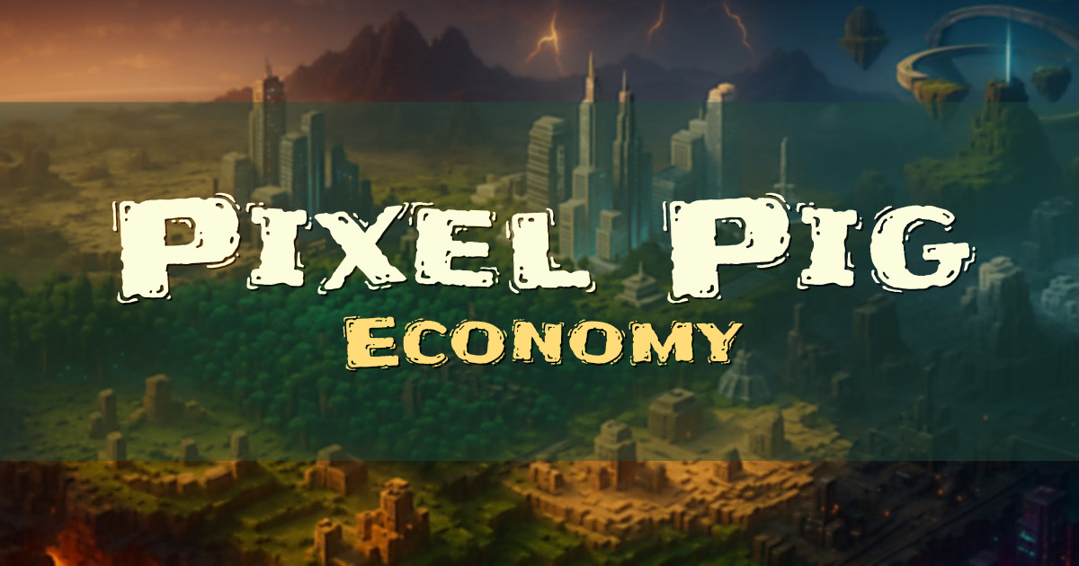 Pixel Pig Economy Minecraft server