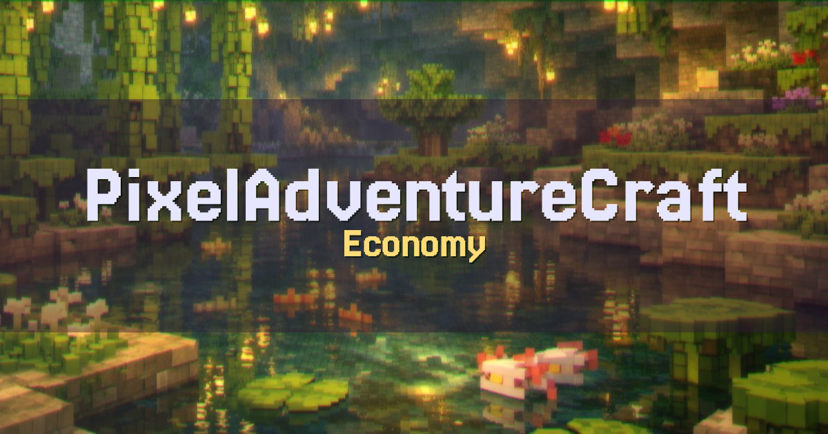 PixelAdventureCraft Economy Minecraft server