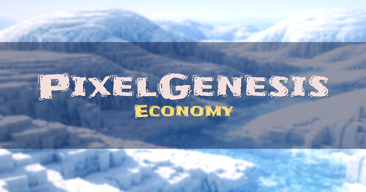 PixelGenesis Economy Minecraft server