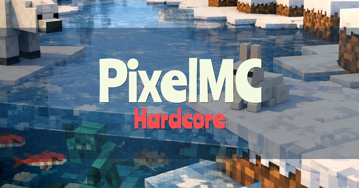 PixelMC Hardcore Minecraft server